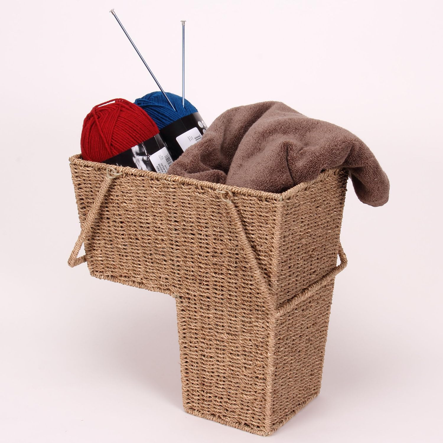 Natural handwoven seagrass from Household Essentials basket