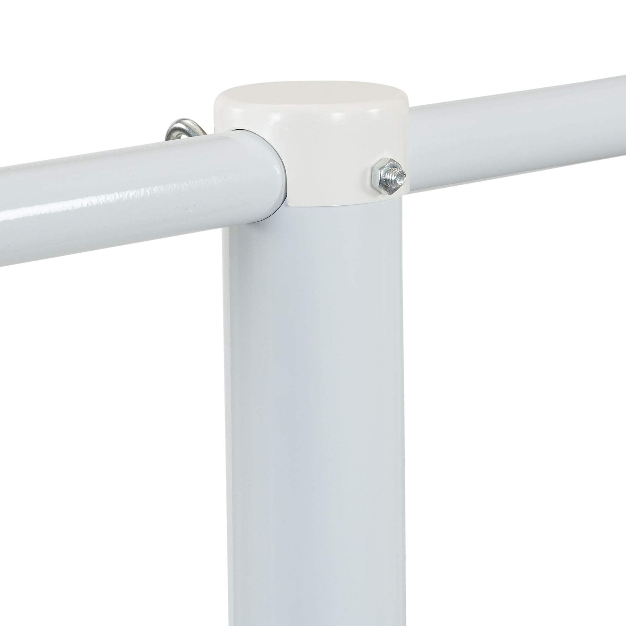 Household Essentials Mega Outdoor Clothesline delivers a sturdy setup for outdoor drying tasks.
