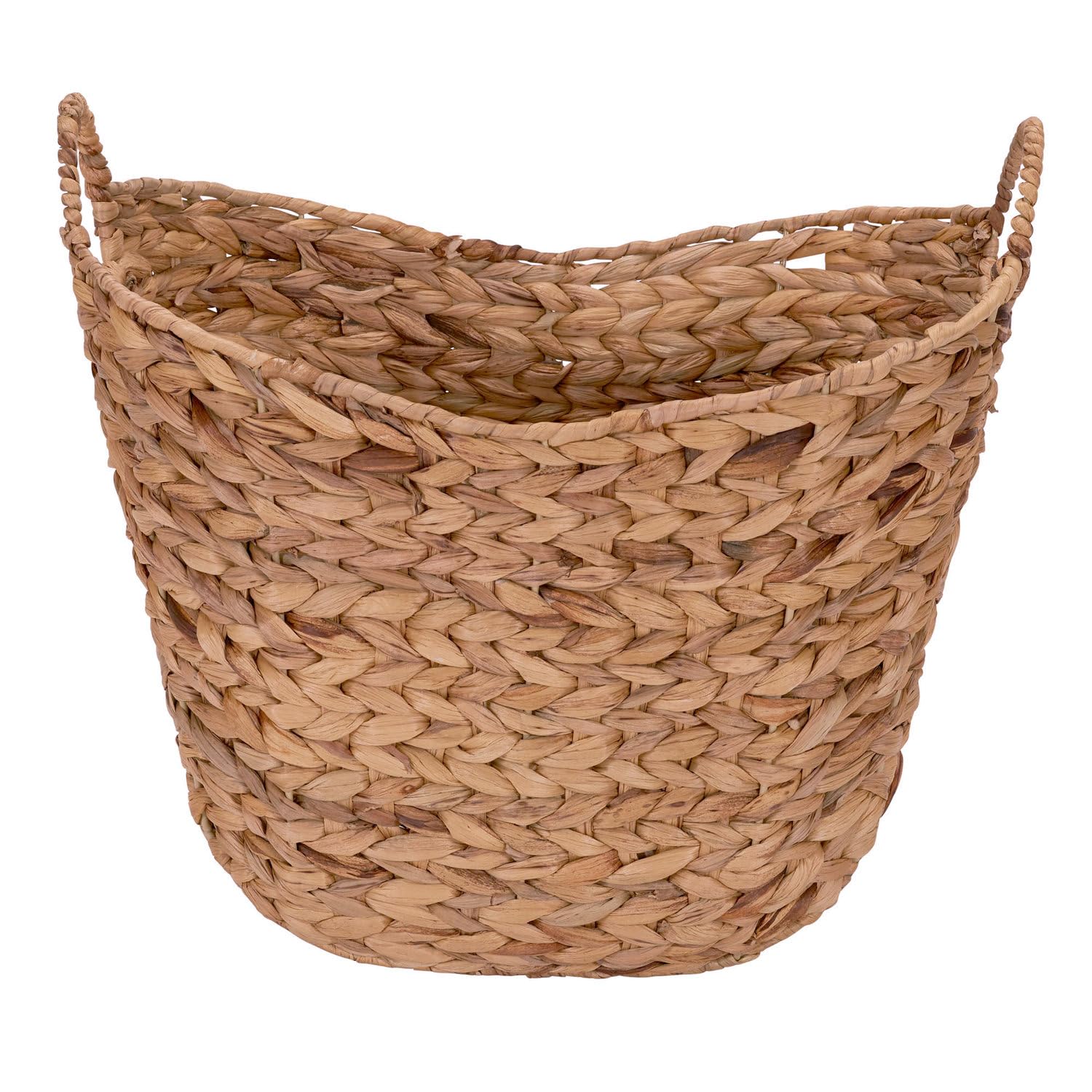 Household Essentials ML-4002 natural brown weave adds warm texture.