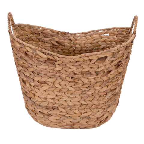 Household Essentials ML-4002 natural brown weave adds warm texture.