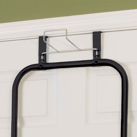 Household Essentials steel-mesh ironing surface promotes steam flow for even results.