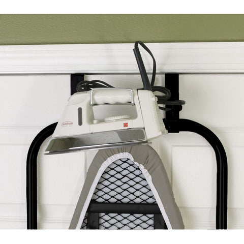 Household Essentials top iron holder keeps your iron within easy reach during pressing.