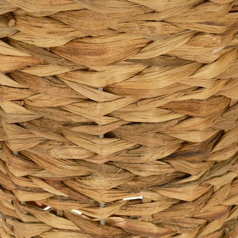 Household Essentials wicker bin in bedroom adds tidy decor.
