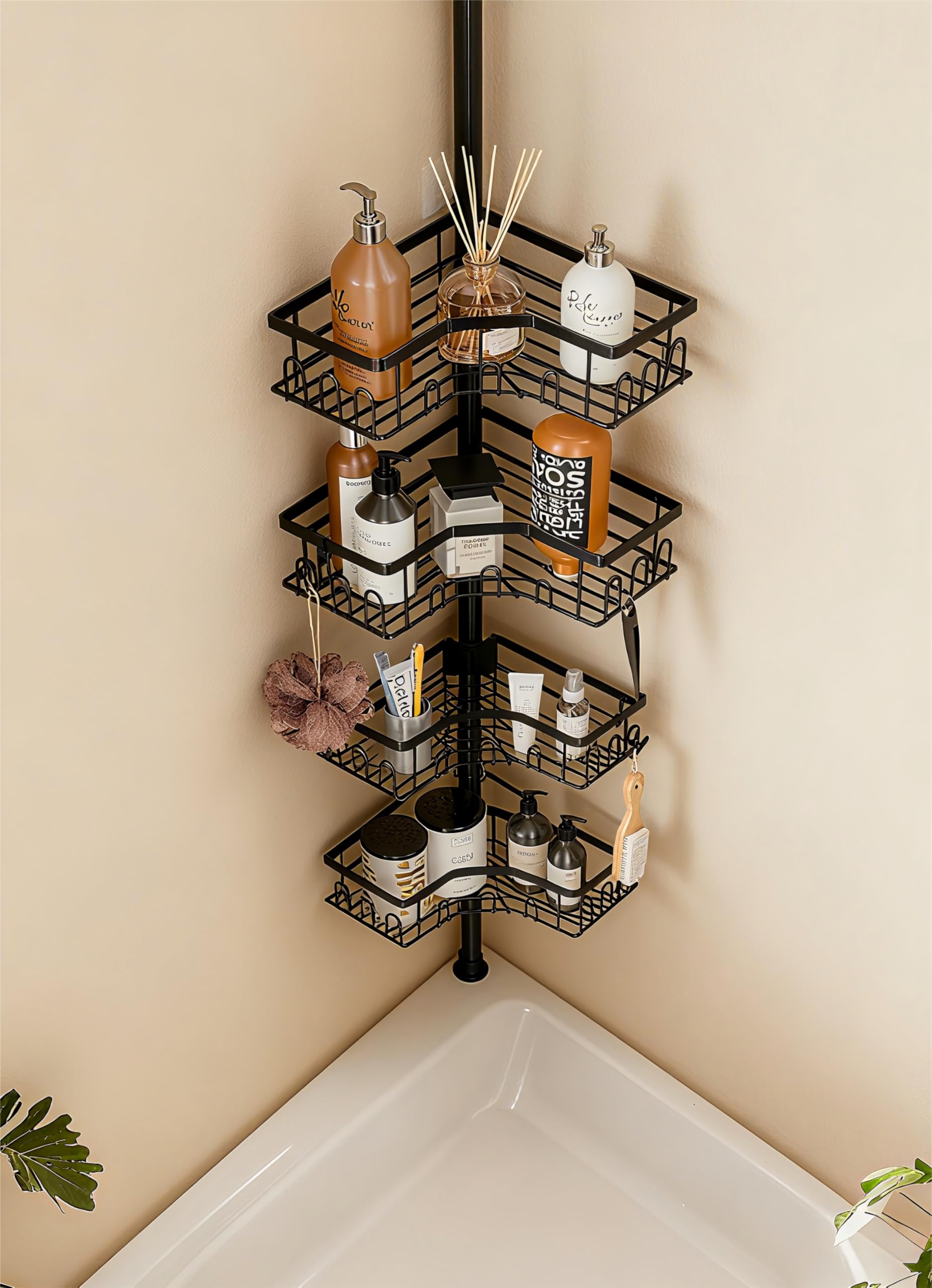 HouseUp adjustable-height caddy fits various ceilings for flexible installation.