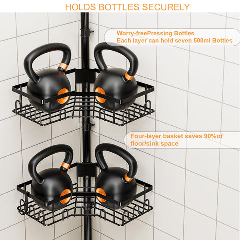 HouseUp click-out clips enable height changes without disassembly.