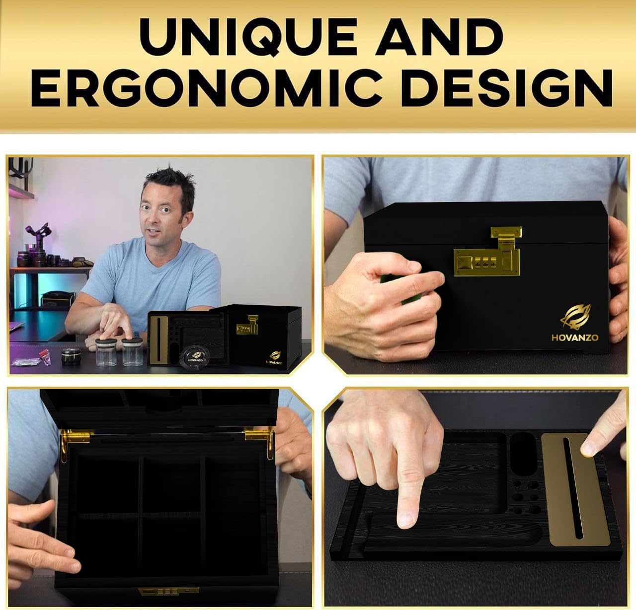 HOVANZO gift-ready storage box kit ideal for birthdays and special occasions.