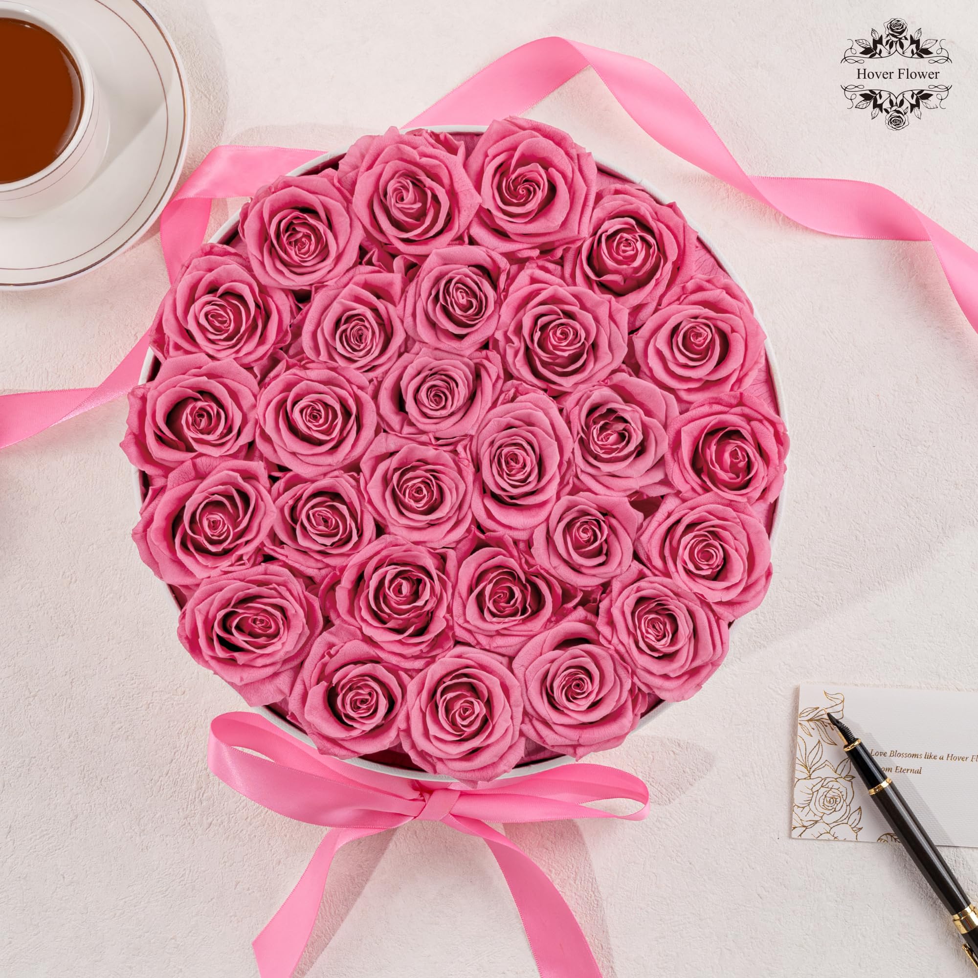 Color variation note for Hover Flower batches, authentic handcrafted hues.