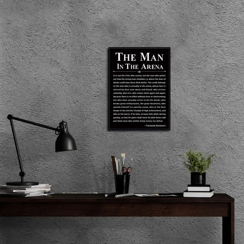 Howwii motivational art gift suitable for men and women on any desk.