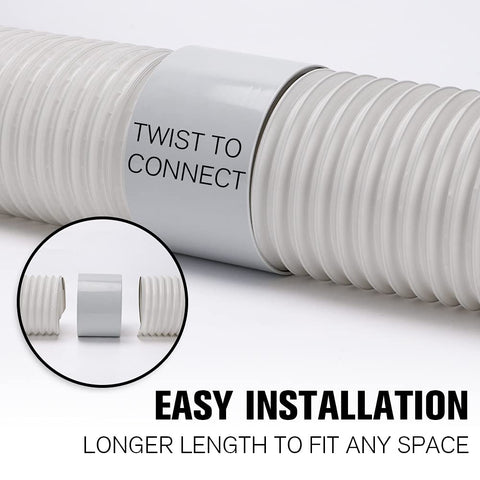 HOXHA reinforced polypropylene hose with steel ring for durability