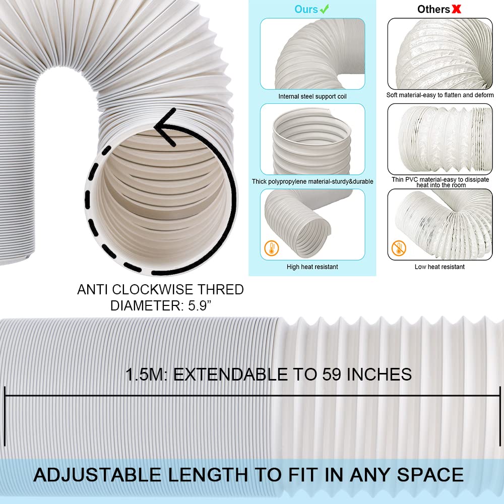 HOXHA hose includes a coupler for quick setup and extended reach