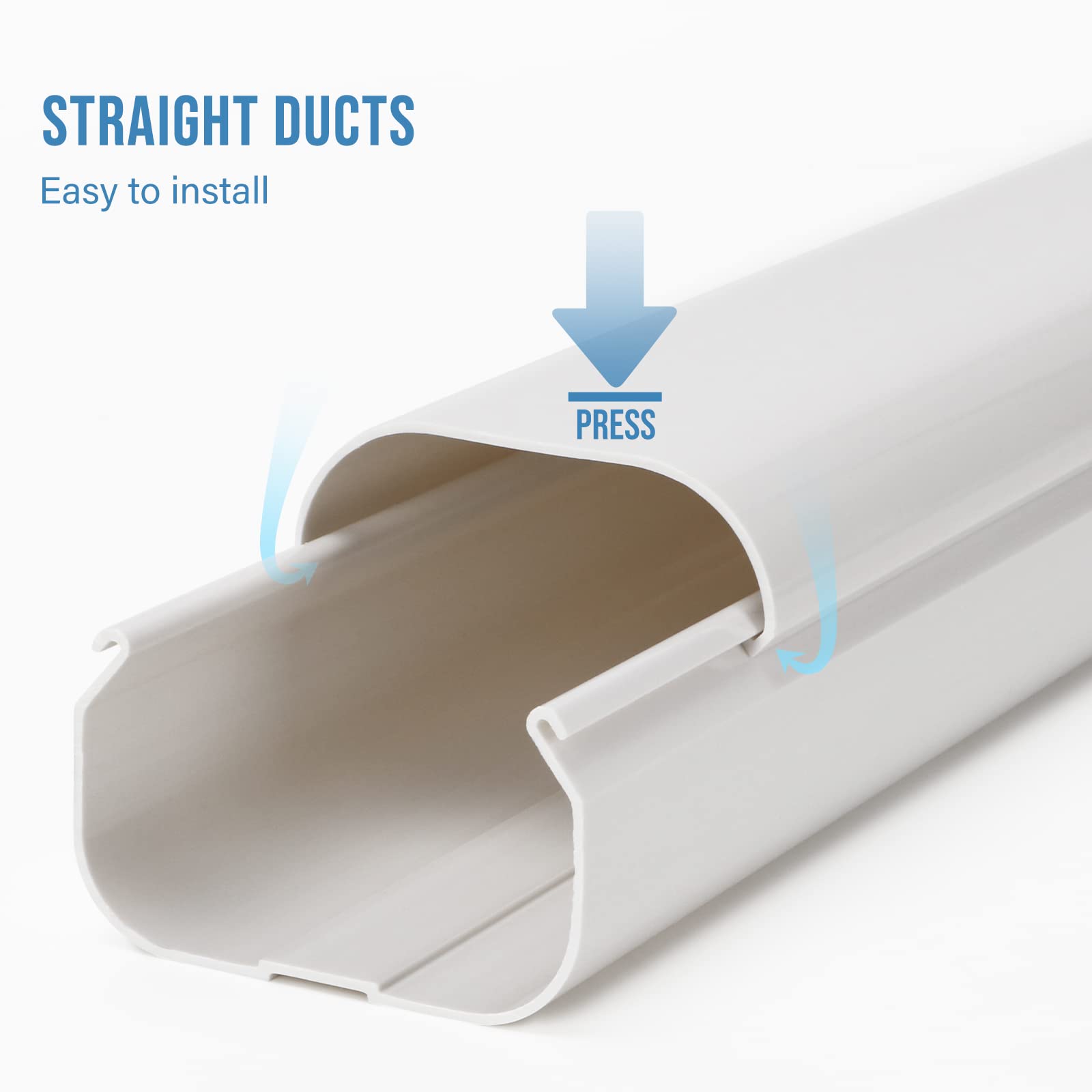HOXHA easy-install line-set cover speeds outdoor projects and reduces maintenance.