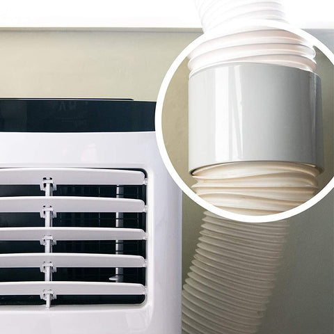 HOXHA 59 inch hose supports flexible placement and longer vent runs