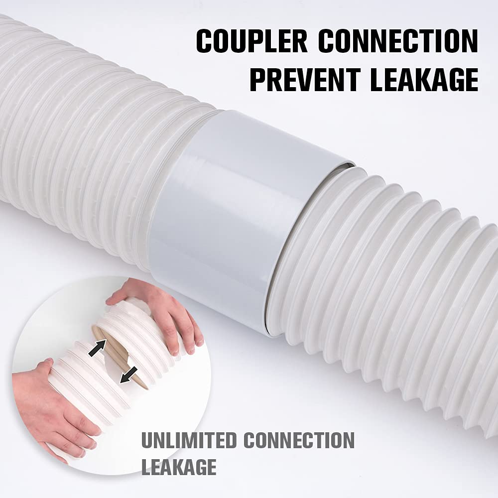 HOXHA anti-clockwise hose design fits many portable AC units