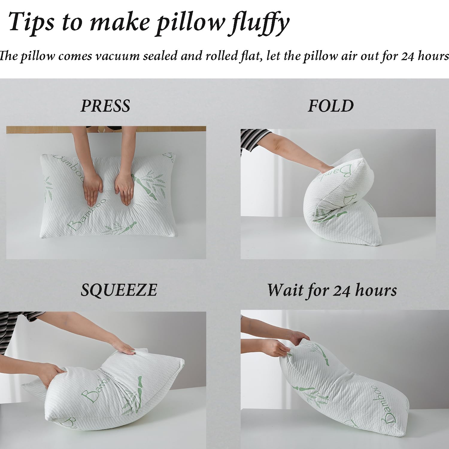 HOXXME king size pillow resting on bed for luxurious support