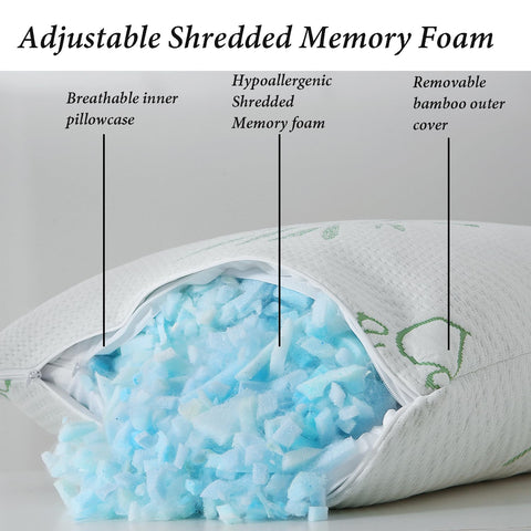 HOXXME cooling breathable cover shown on pillow for cooler nights