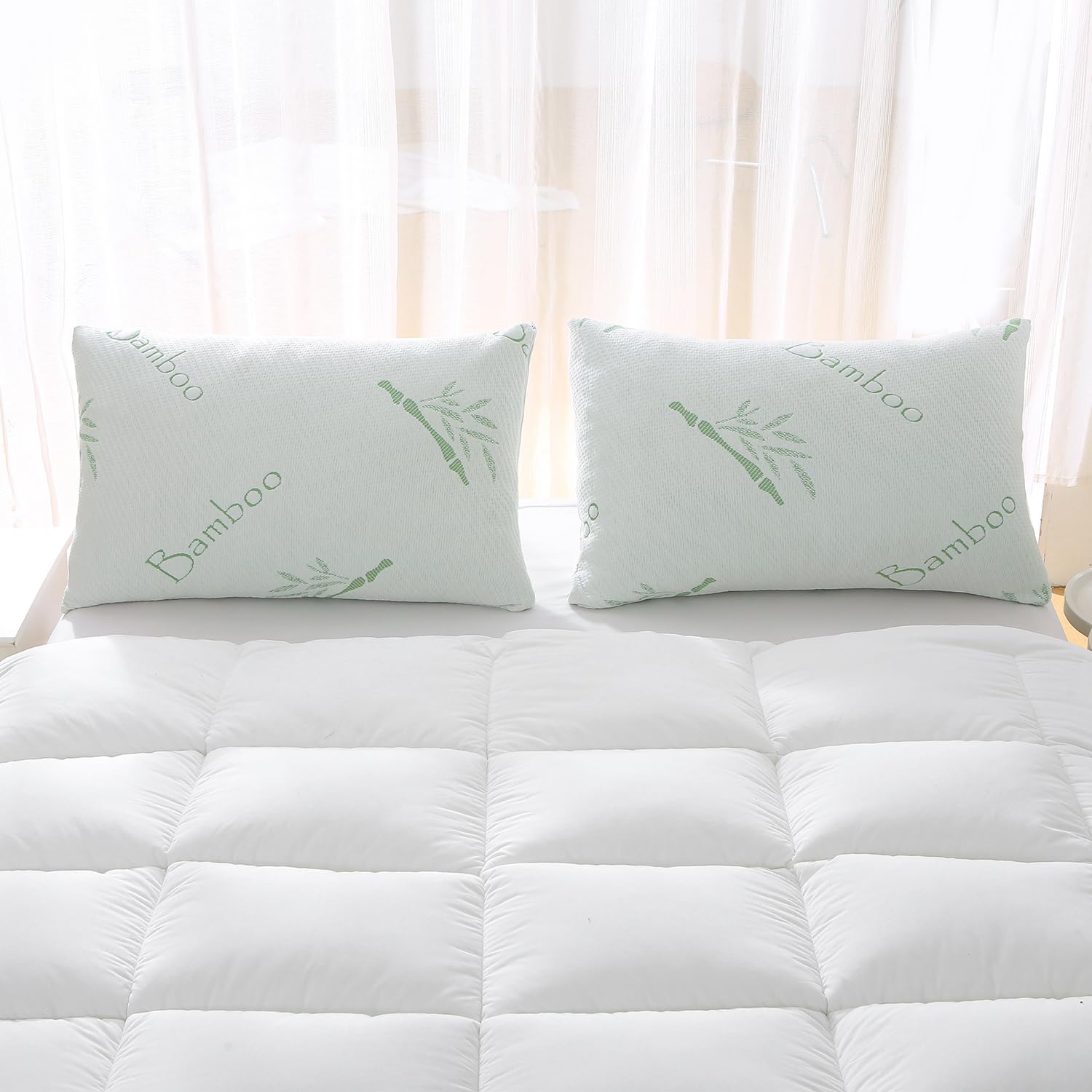 HOXXME cooling rayon cover texture highlights breathable surface for hot sleepers