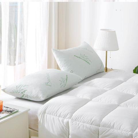 HOXXME queen size 20x30 pillow set highlights hotel-quality rest at home