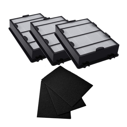 Hoypeyfiy HAPF600 replacement filters 3-pack for cleaner indoor air