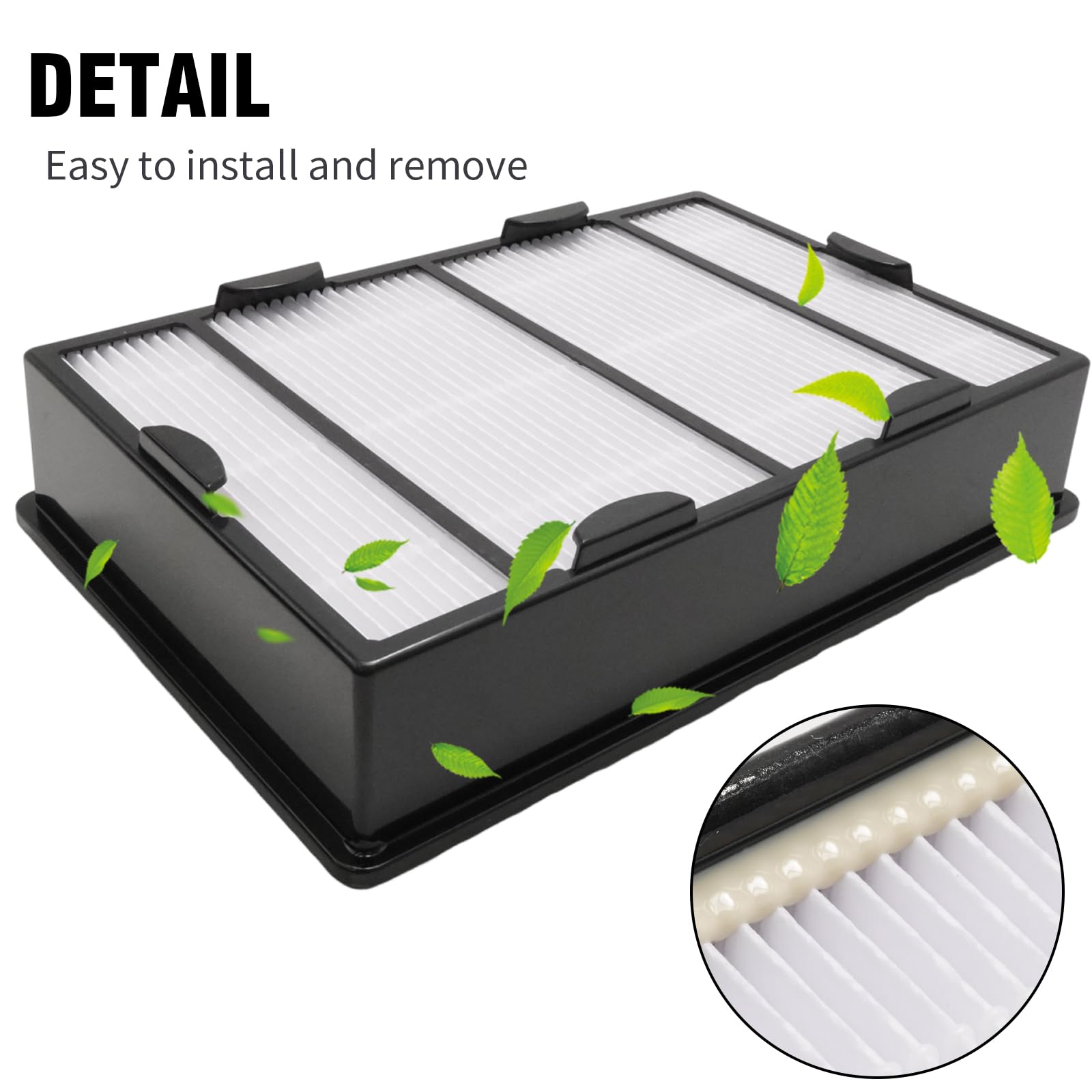 Hoypeyfiy true HEPA filtration core captures fine particles