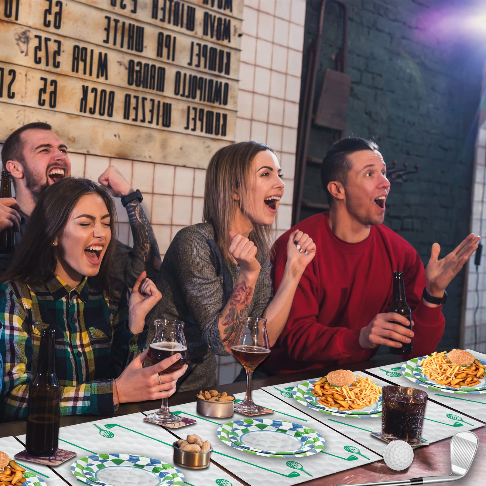 Hpscdyo disposable tableware enables easy post-party cleanup.
