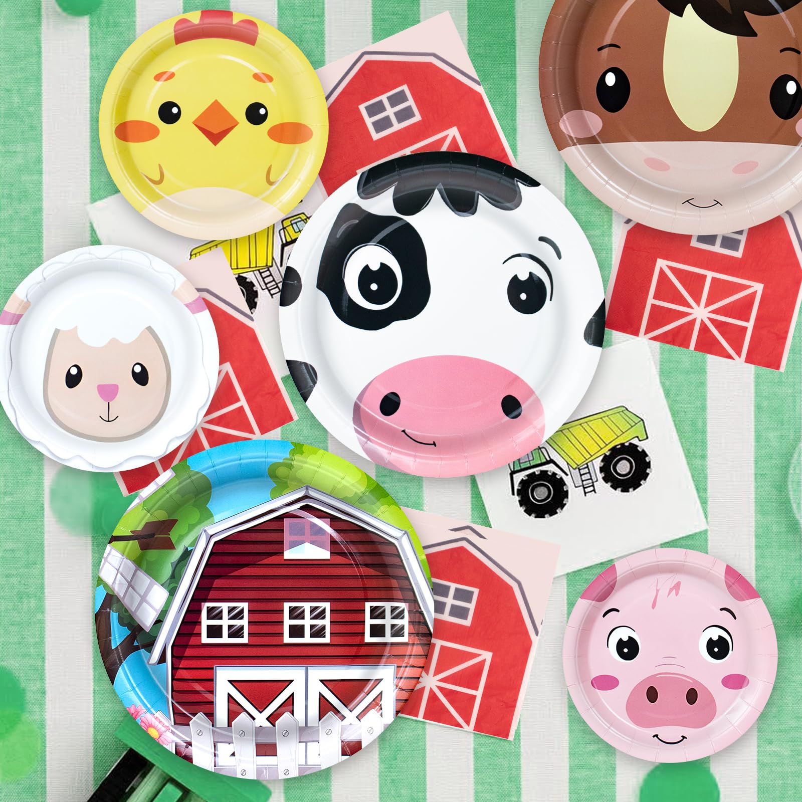 Hpscdyo pink bows plates celebrate playful themes with durable, disposable practicality.