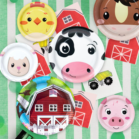 Hpscdyo pink bows plates celebrate playful themes with durable, disposable practicality.