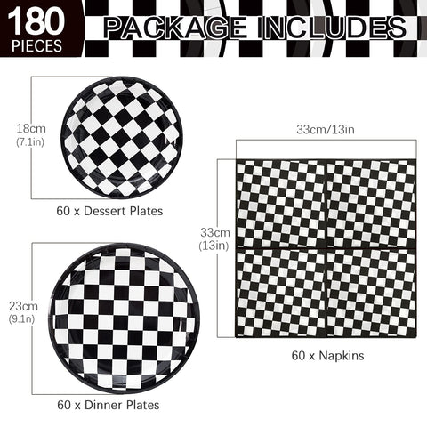 Hpscdyo race car napkins paired with plates for fast cleanup after meals