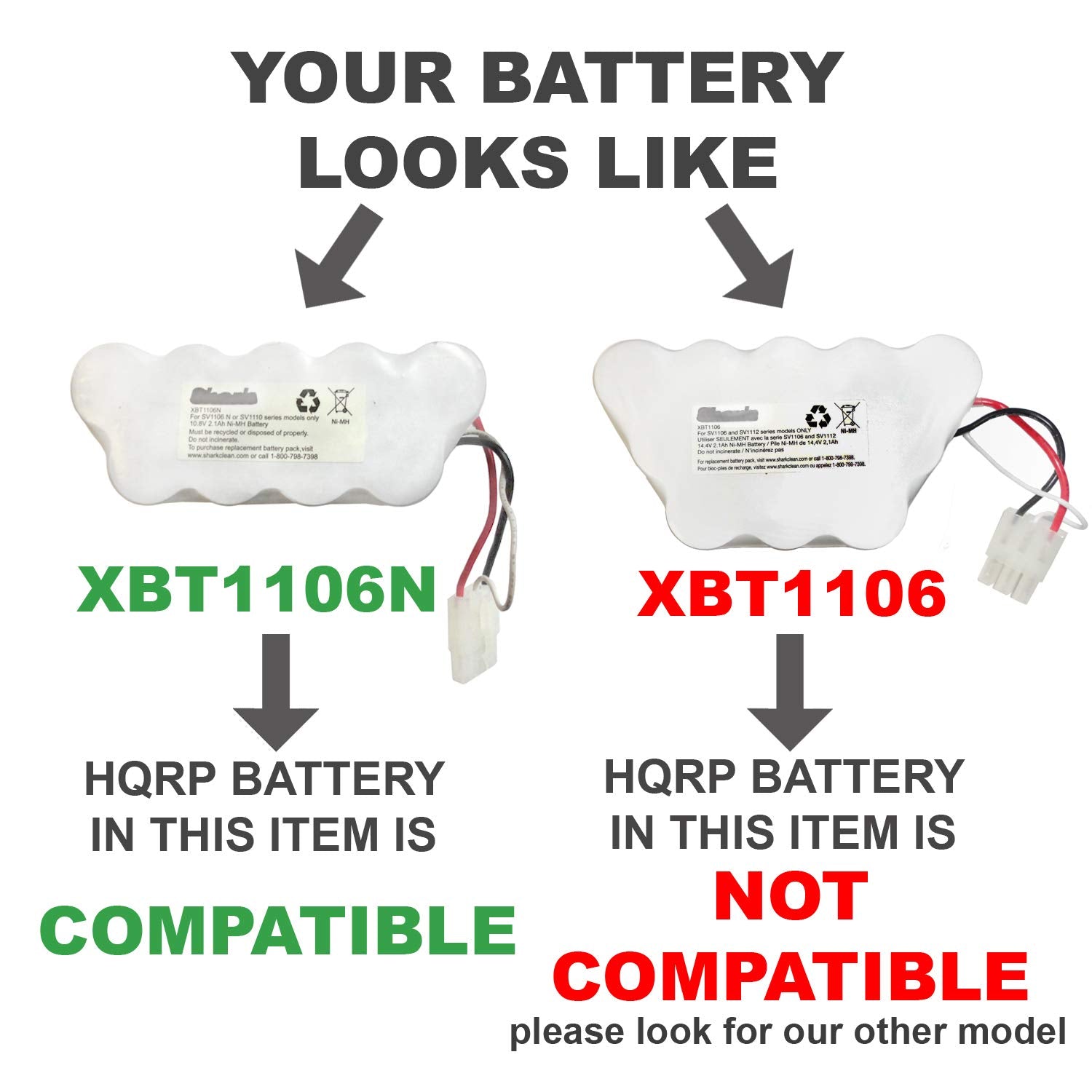 HQRP battery for Shark SV1110N performance supports strong suction during carpets