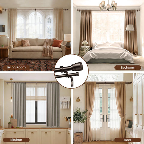 Hradecti versatile rod for living rooms, bedrooms, kitchens, offices.