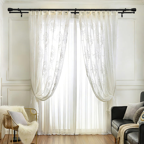 Hradecti sleek black finish complements modern interiors and hides hardware.