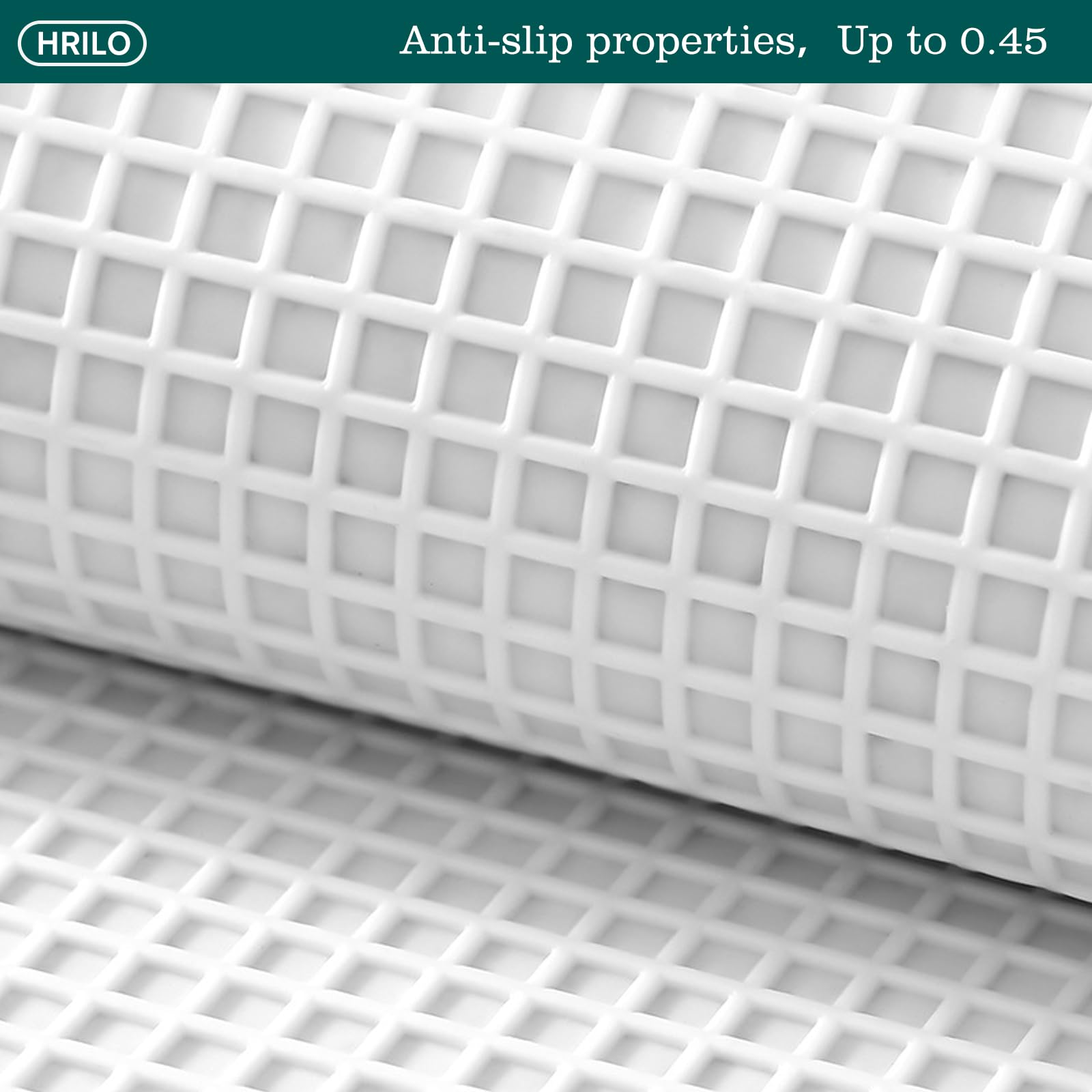 HRILO green 32x20 mat adds color and ample coverage to any space.