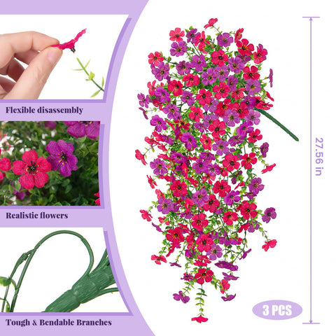 Hrobek silk and plastic flowers resist fading in sunlight while maintaining vivid color.