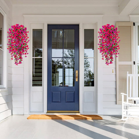 Hrobek UV-resistant faux blooms maintain color in sunlit outdoor spaces
