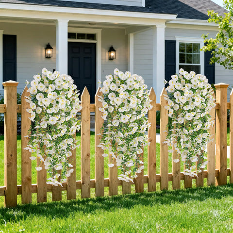 Hrobek wedding venue faux flowers—realistic greenery for events.