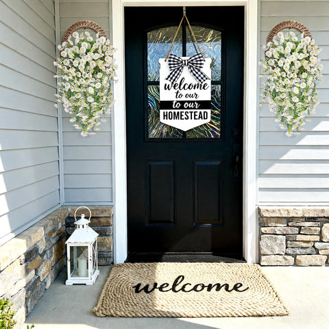 Hrobek morning glory eucalyptus combo—versatile faux greenery for balconies.