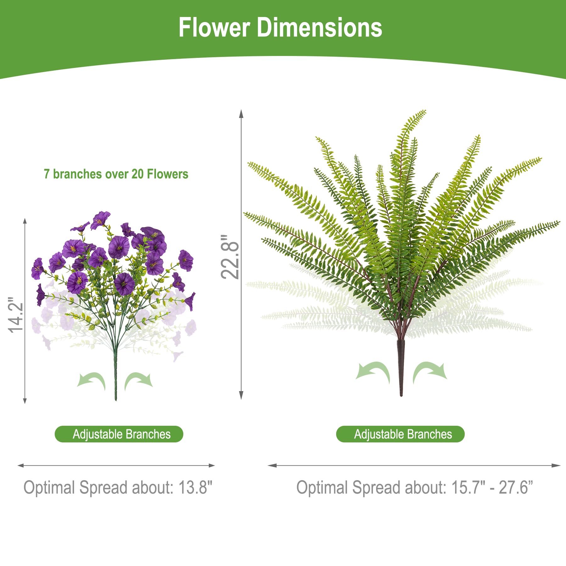 Hrobek detachable flowers and sub-branches enable customizable displays.