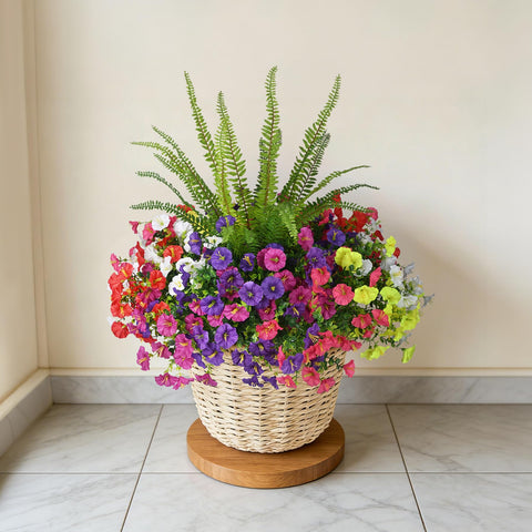 Hrobek indoor-outdoor arrangements offer flexible placement on patios or windows.
