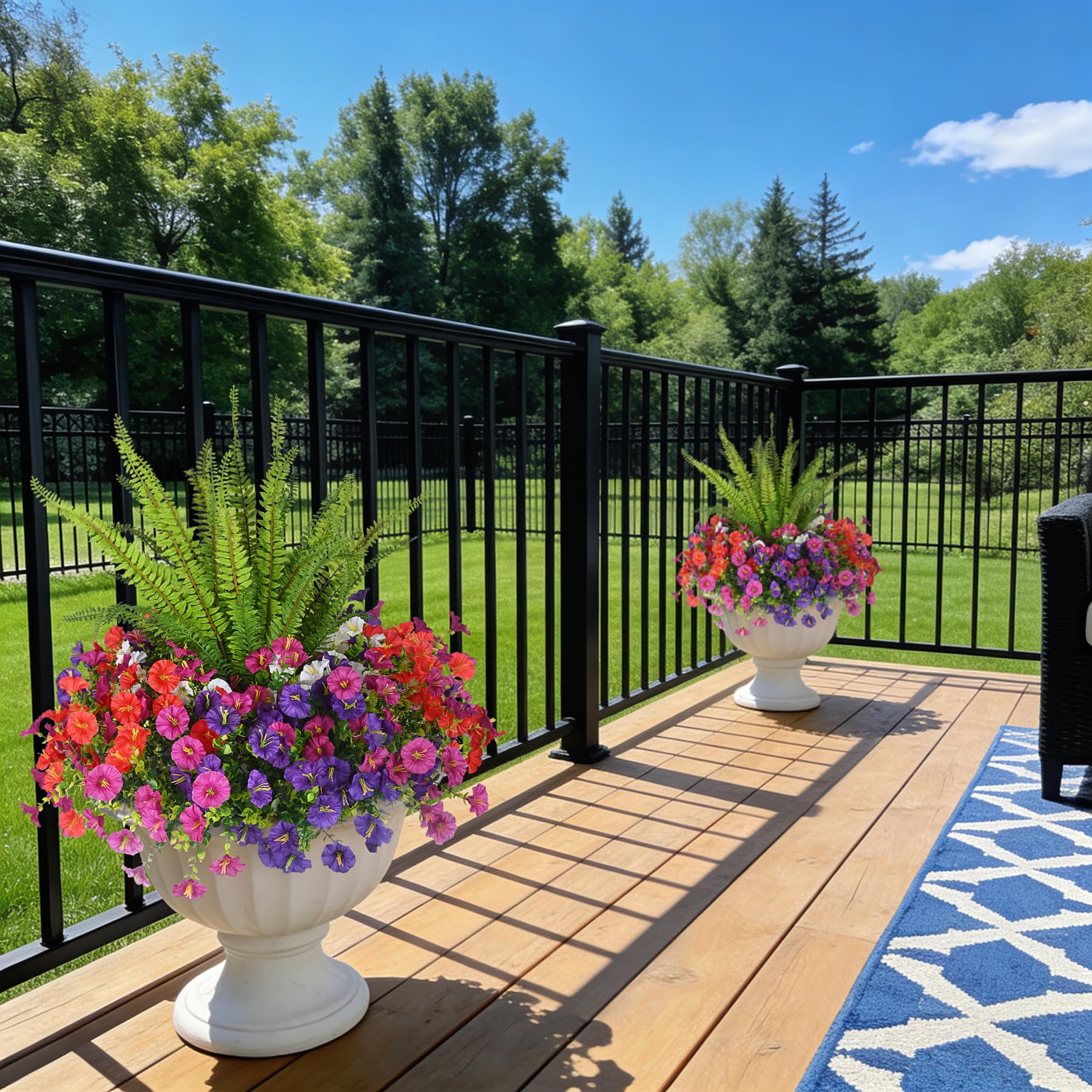 Hrobek indoor-outdoor-porch-flower-arrangement ideal for weddings, events, or daily decor