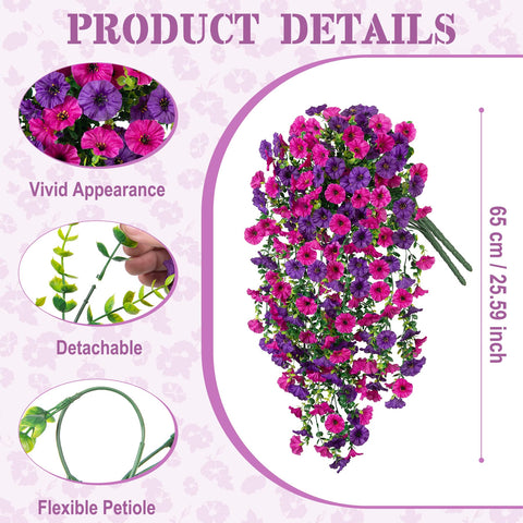 Hrobek morning glory eucalyptus branch 29-52inch for flexible indoor-outdoor styling.