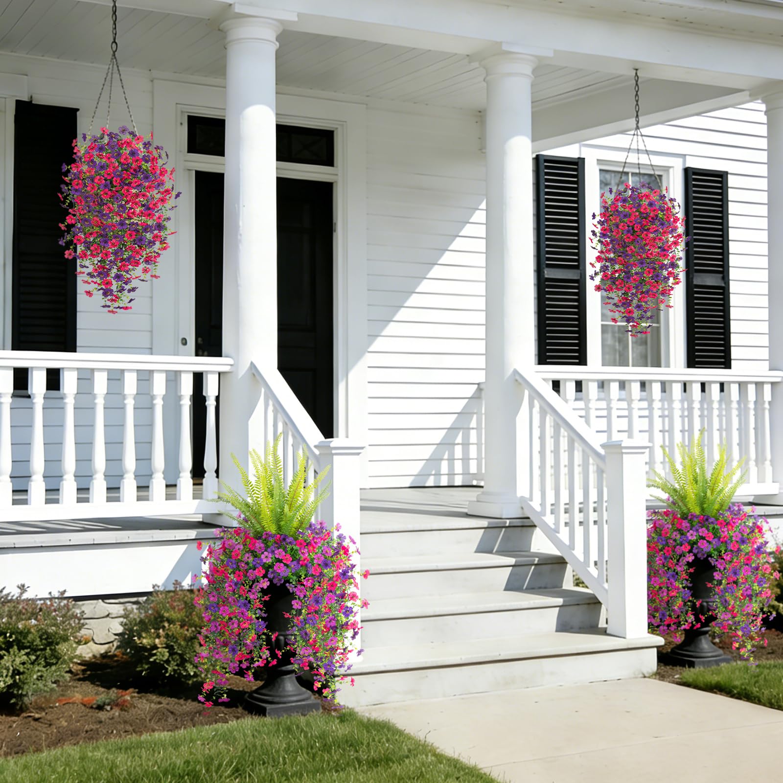 Hrobek outdoor hanging flowers for year-round wedding and party decor