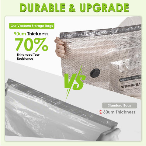 HRSDEIE durable 90μm PA/PE material provides tear resistance for travel gear.