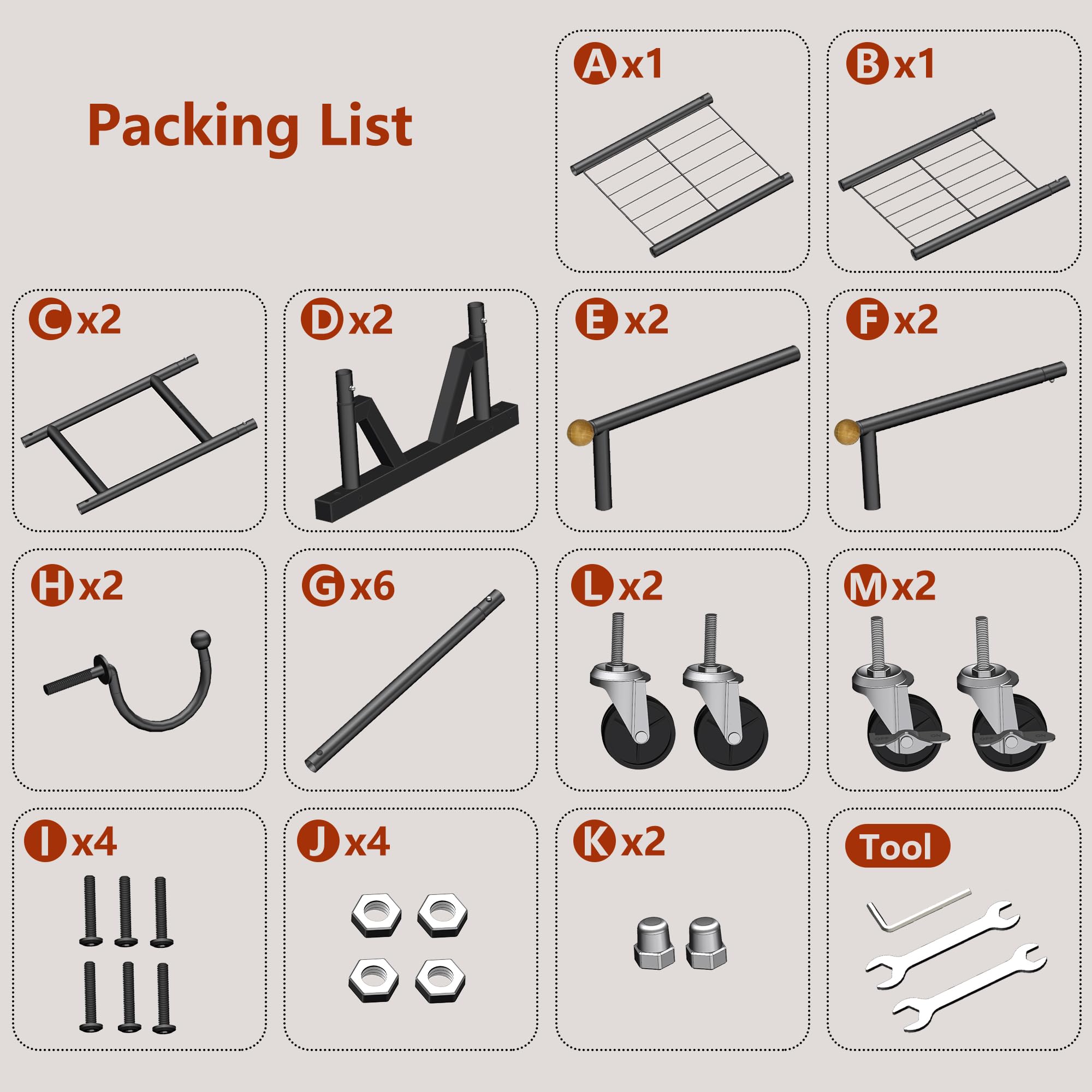 HRUSGO freestanding organizer suits bedrooms, entryways, and laundry rooms.