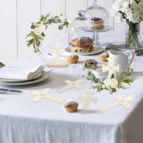 HSDSH all-in-one baptism decor set for quick setup.