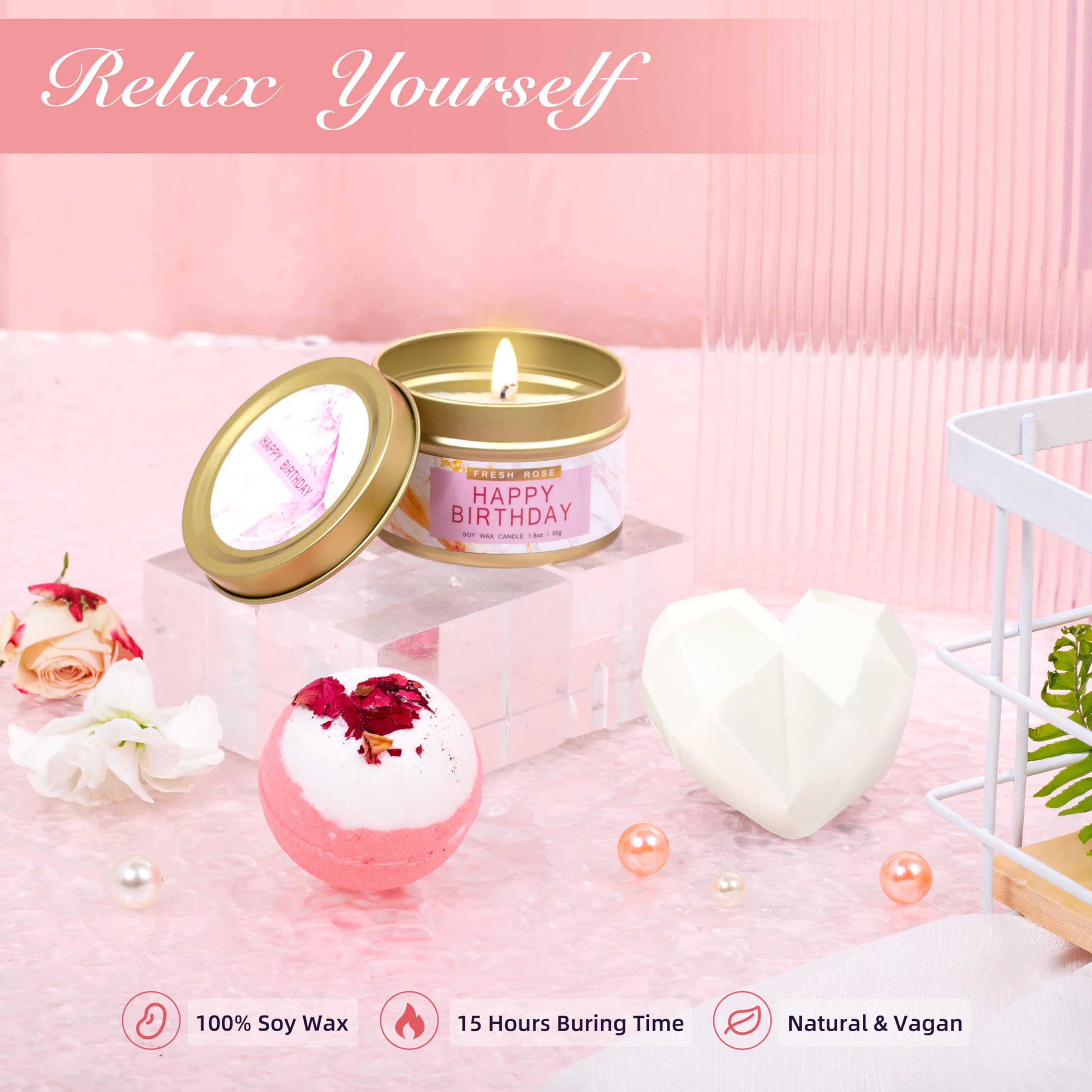 HSOEIXL bath bombs—fragrance and relaxation at home
