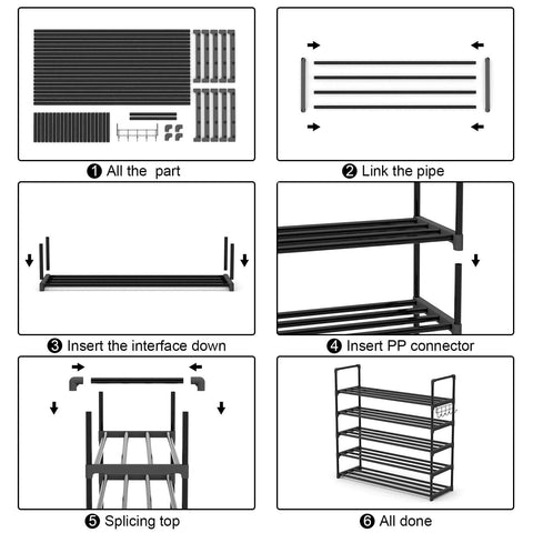 Hsscblet bedroom closet organization using the rack for clothing and shoes