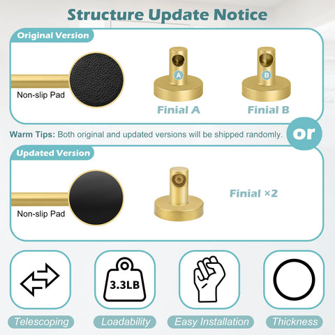HTZON retractable rod design demonstrates adjustable length