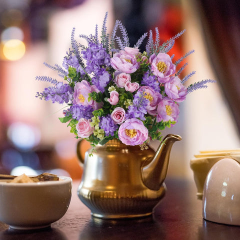 HUAESIN artificial flowers suitable for wedding decor and long-lasting bouquets