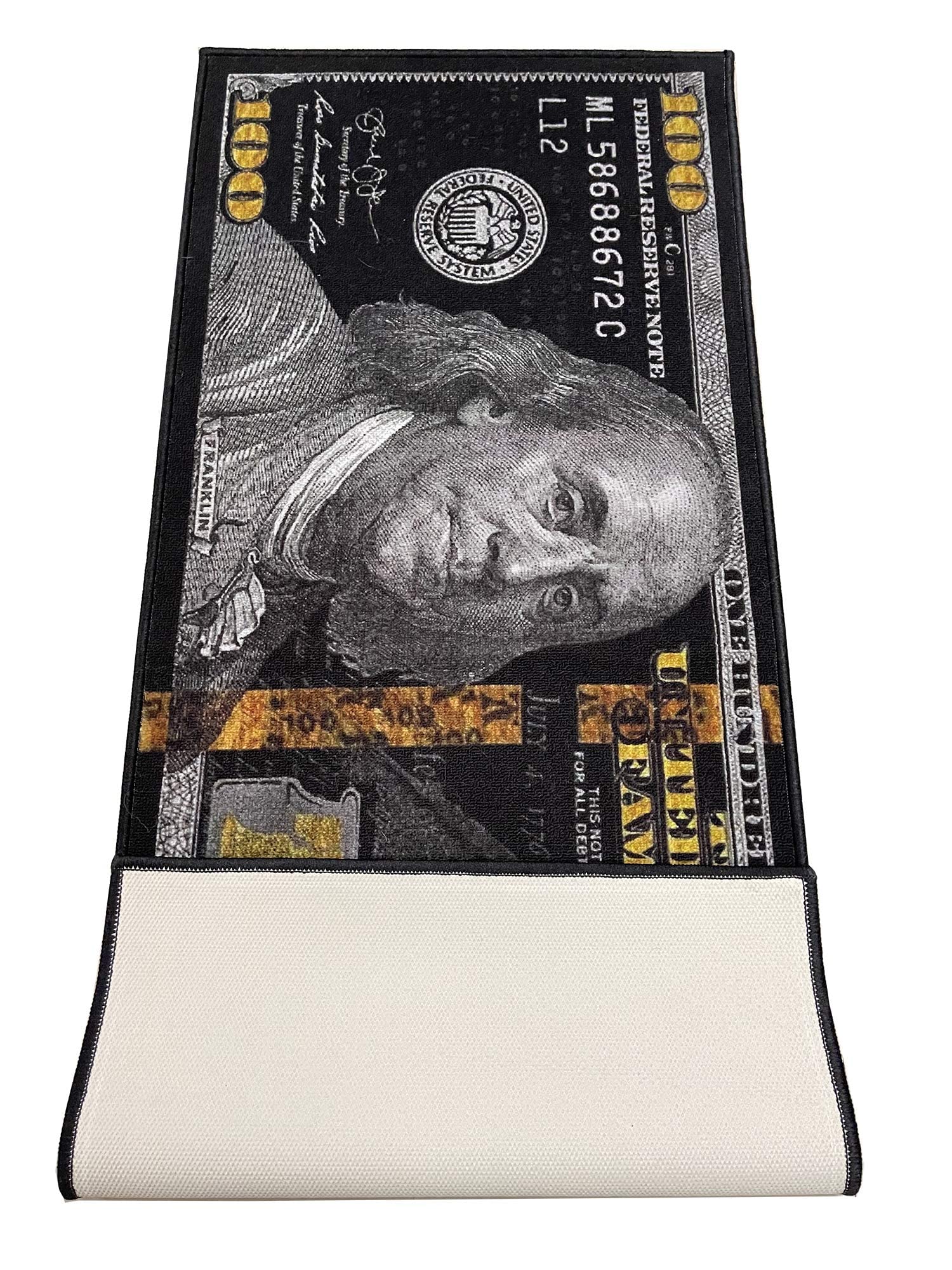 HUAHOO money rug suitable for indoor and outdoor use