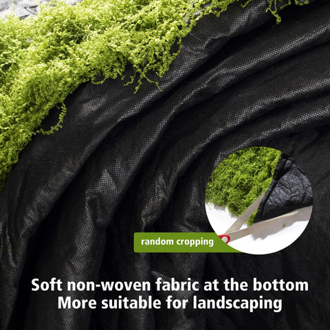 Huamanyuancraft moss mat green wall decor, ideal for quick DIY projects.