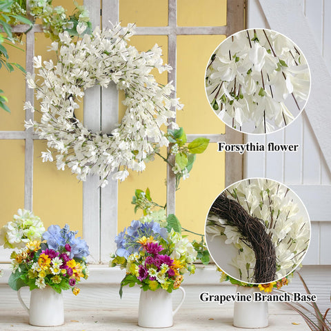 Huashen Wreath bendable branches let you craft a fuller look.